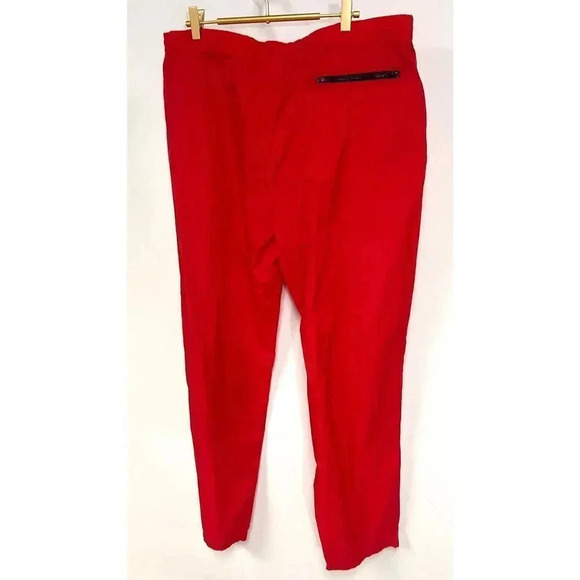 Vintage Mens Adventure Team Marlboro Nylon Drawstring Track Pants Red Size Large - Picture 4 of 12